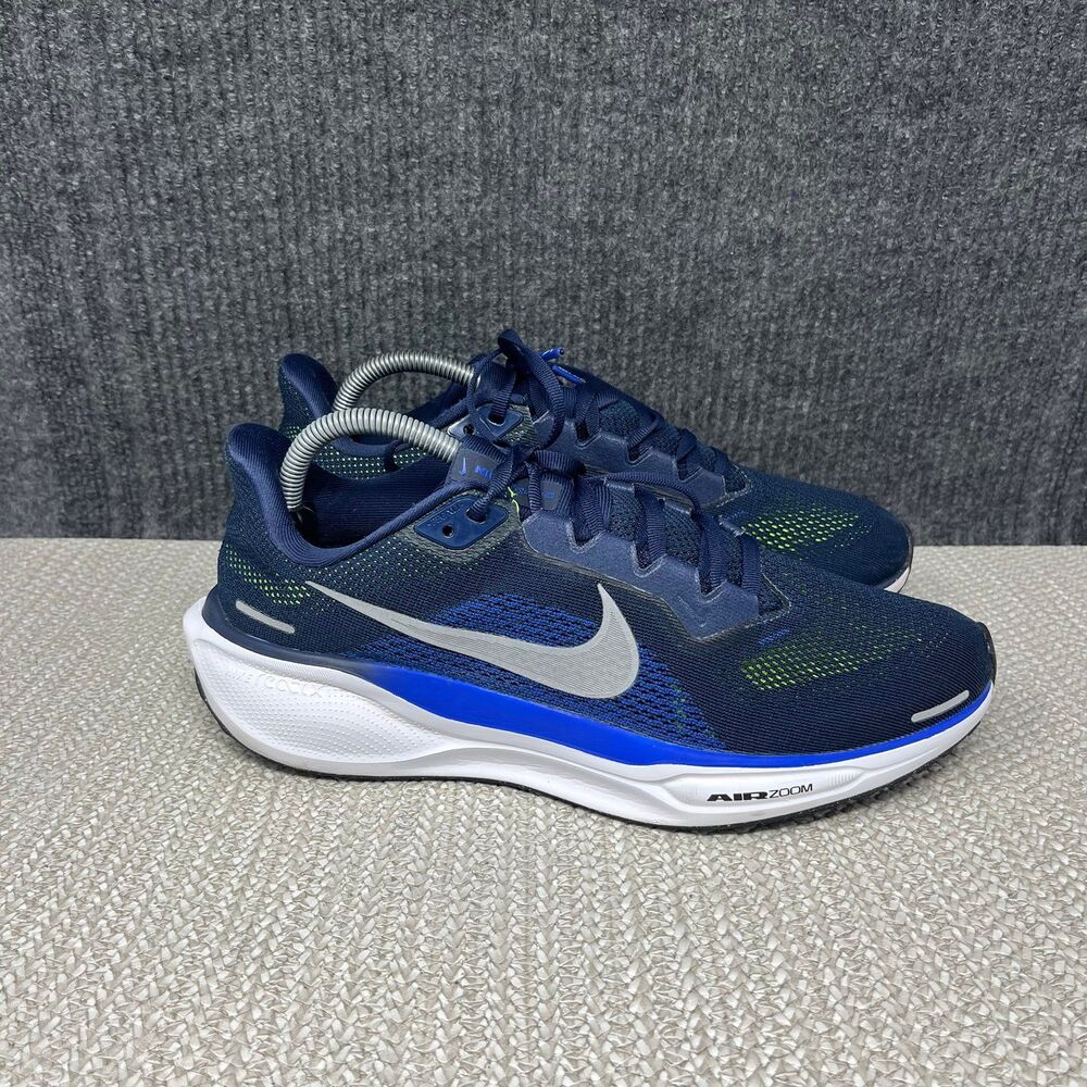 Nike Air Zoom Pegasus 41 Midnight Navy Blue Athletic Shoes Mens 9 FD2722-400